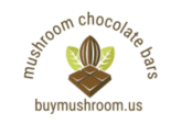 mushroom chocolate bars